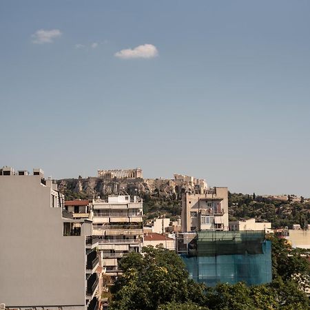 Stunning Acropolis View - 500M Metro - At Historical Center Lejlighed Athen Eksteriør billede