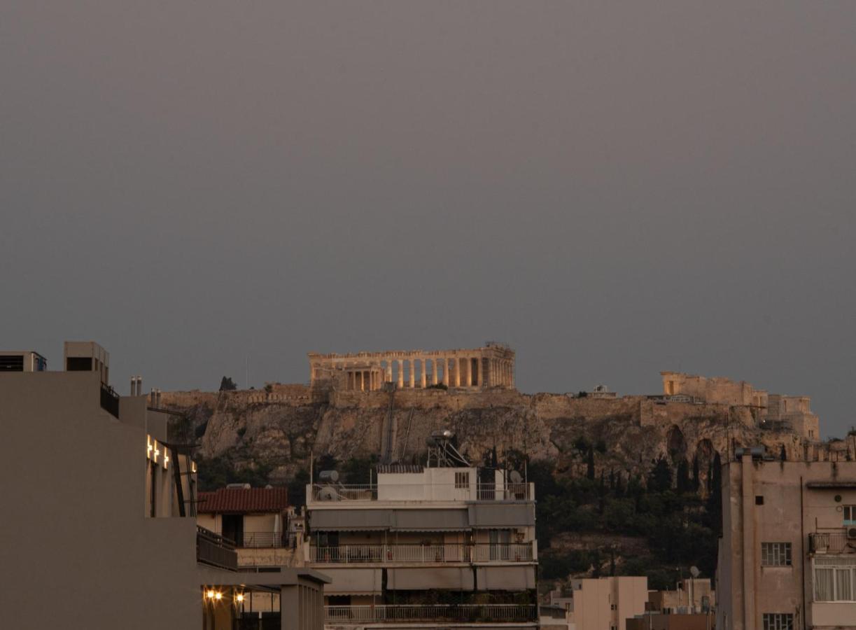 Stunning Acropolis View - 500M Metro - At Historical Center Lejlighed Athen Eksteriør billede